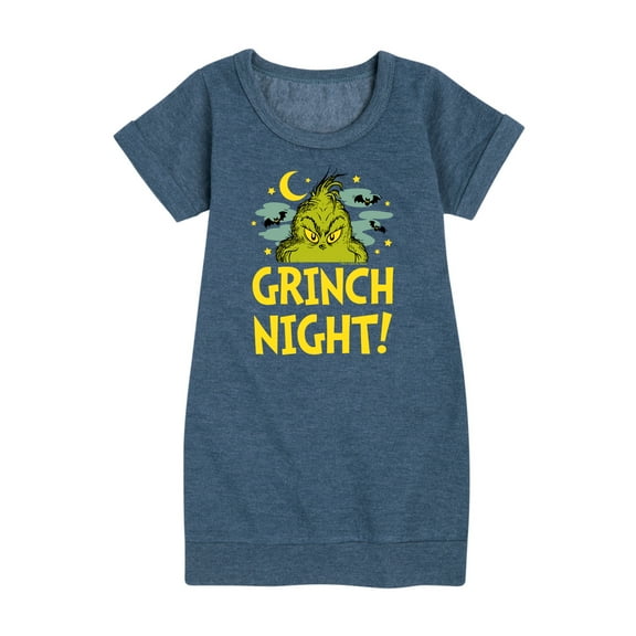 The Grinch - Grinch Night - Toddler & Youth Girls Fleece Dress