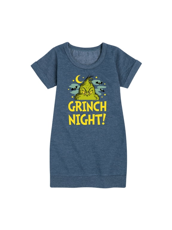 The Grinch - Grinch Night - Toddler & Youth Girls Fleece Dress