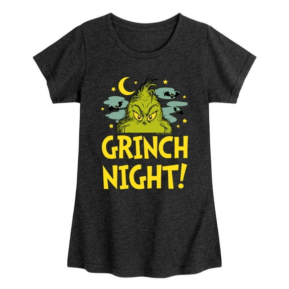 The Grinch - Grinch Night - Toddler & Youth Girls Short Sleeve Graphic T-Shirt