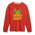 thumbnail image 1 of The Grinch - Grinch Night - Toddler & Youth Long Sleeve Graphic T-Shirt, 1 of 5