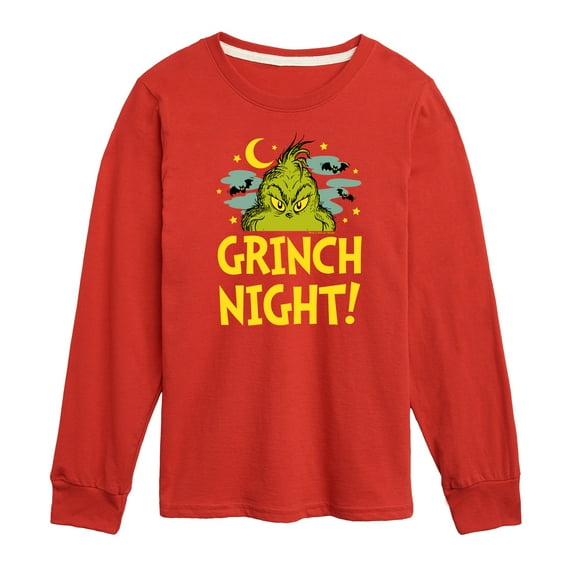 The Grinch - Grinch Night - Toddler & Youth Long Sleeve Graphic T-Shirt