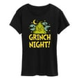 thumbnail image 1 of The Grinch - Grinch Night - Women's Short Sleeve Graphic T-Shirt, 1 of 5