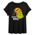 thumbnail image 1 of The Grinch - Grinch Spooky Vibes - Women's Oversized T-Shirt, 1 of 5