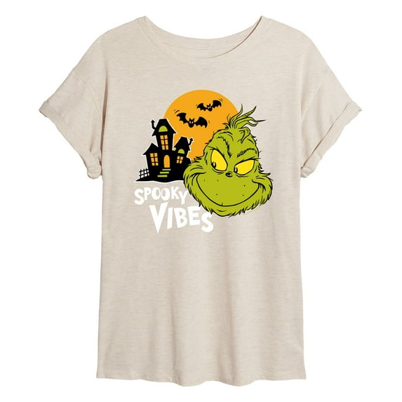 The Grinch - Grinch Spooky Vibes - Women's Oversized T-Shirt