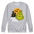 thumbnail image 1 of The Grinch  - Grinch Spooky Vibes  - Men's Crew Neck Fleece Pullover, 1 of 5
