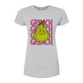 thumbnail image 1 of The Grinch - Grinch Stacked - Juniors Fitted Graphic T-Shirt, 1 of 5