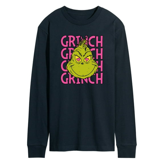 The Grinch - Grinch Stacked - Men's Long Sleeve T-Shirt