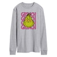 thumbnail image 1 of The Grinch - Grinch Stacked - Men's Long Sleeve T-Shirt, 1 of 5