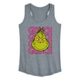 thumbnail image 1 of The Grinch - Grinch Stacked - Women's Racerback Tank Top, 1 of 4