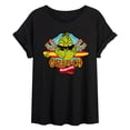 thumbnail image 1 of The Grinch - Grinch Surfing - Women's Oversized T-Shirt, 1 of 4