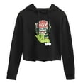 thumbnail image 1 of The Grinch - Grinch Whoville Globe - Juniors Cropped Pullover Hoodie, 1 of 4