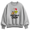 thumbnail image 1 of The Grinch - Grinchmas Crew Women's Oversized Fleece Crew Sweatshirt, 1 of 3