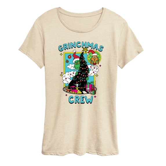 The Grinch - Grinchmas Crew Women's Short Sleeve Graphic T-Shirt