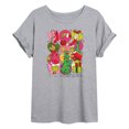 thumbnail image 1 of The Grinch - Grinchy Era - Juniors Oversized Graphic T-Shirt, 1 of 4