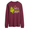 thumbnail image 1 of The Grinch  - Have A Frightful Grinch Night - Men's Long Sleeve T-Shirt, 1 of 1