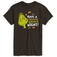 thumbnail image 1 of The Grinch  - Have A Frightful Grinch Night - Men's Short Sleeve Graphic T-Shirt, 1 of 4