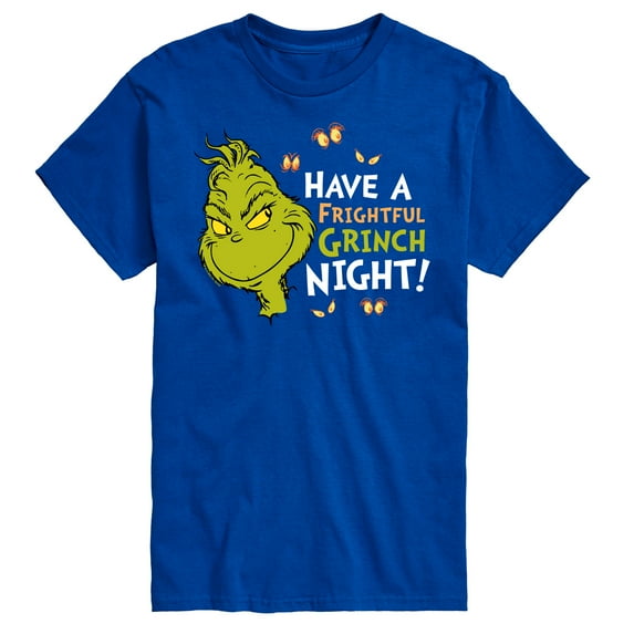 The Grinch - Have A Frightful Grinch Night - Men's Short Sleeve Graphic T-Shirt