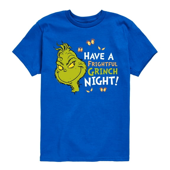 The Grinch - Have A Frightful Grinch Night  - Toddler & Youth Short Sleeve Graphic T-Shirt