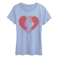thumbnail image 1 of The Grinch - Heart - Women's Short Sleeve Graphic T-Shirt, 1 of 3