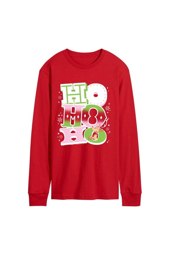 The Grinch - Hohoho Max - Men's Long Sleeve Graphic T-Shirt