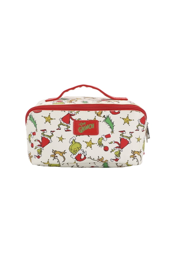 The Grinch Holiday All-Over Print Women's Novelty Cosmetic Bag