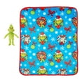 The Grinch Holiday Hugger Pillow and Throw Gift Set