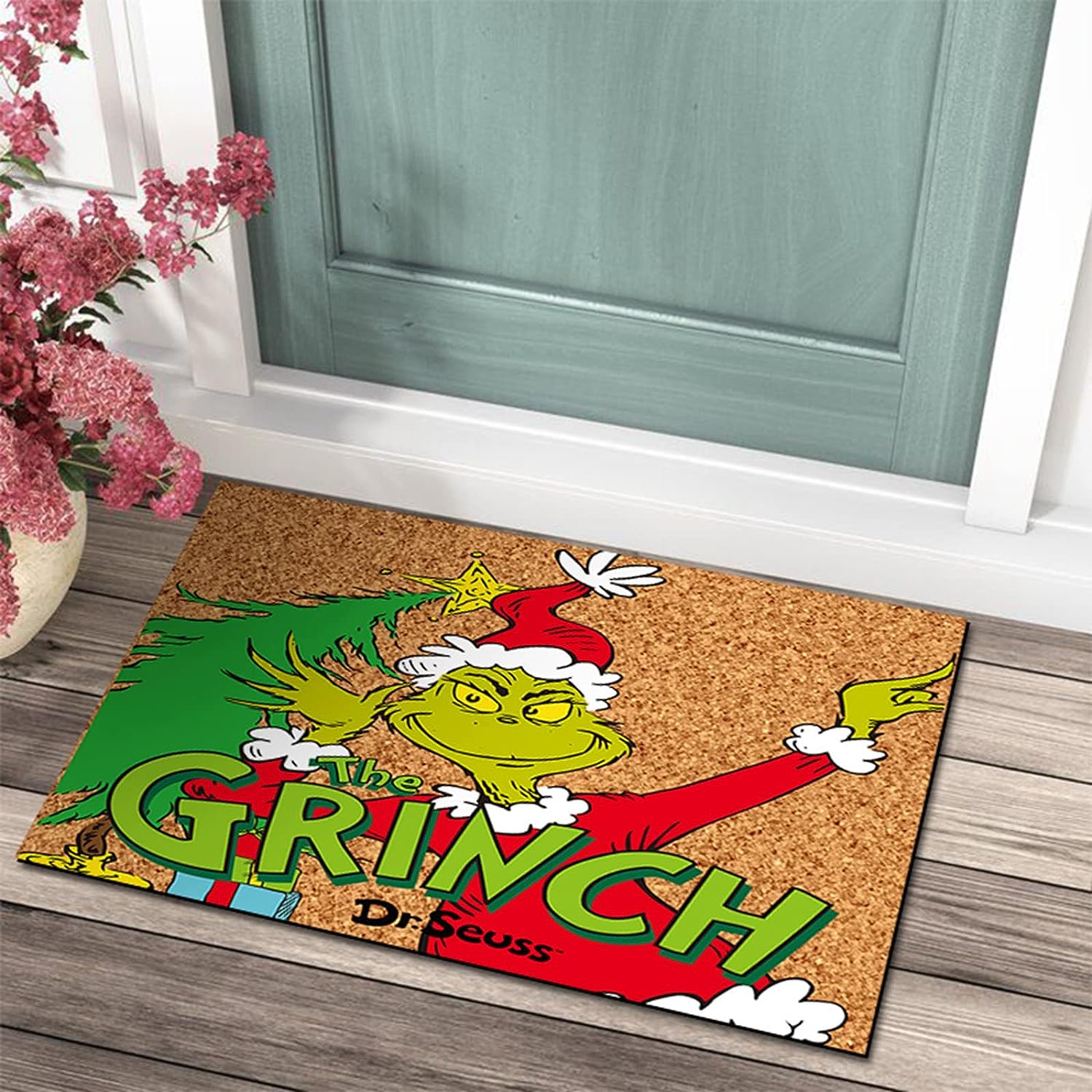 The Grinch Household Door Floor Mat The Grinch Christmas Decorative