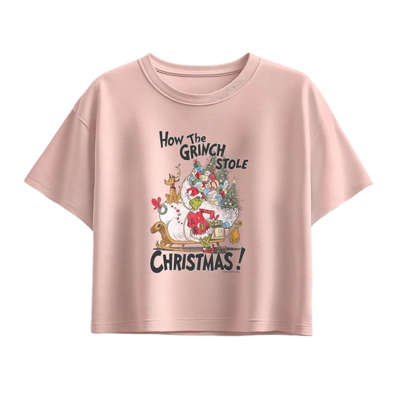 The Grinch - How The Grinch Stole Christmas - Youth Girls Boxy T-Shirt