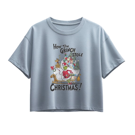 The Grinch - How The Grinch Stole Christmas - Youth Girls Boxy T-Shirt