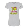 thumbnail image 1 of The Grinch - I Love Being Grinchy - Juniors Fitted Graphic T-Shirt, 1 of 5