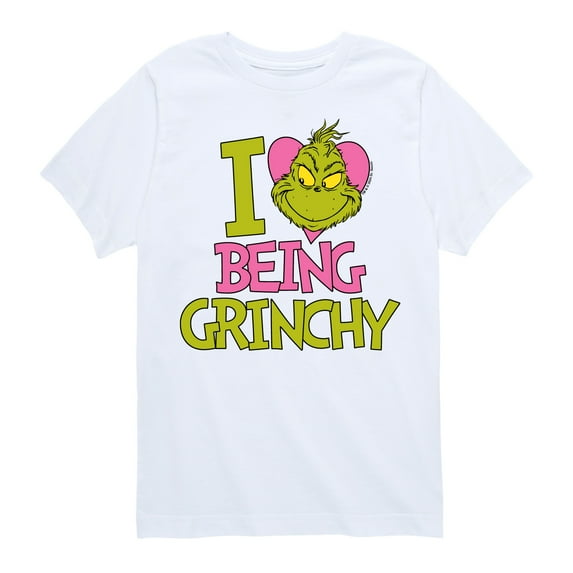 The Grinch - I Love Being Grinchy - Toddler & Youth Short Sleeve Graphic T-Shirt