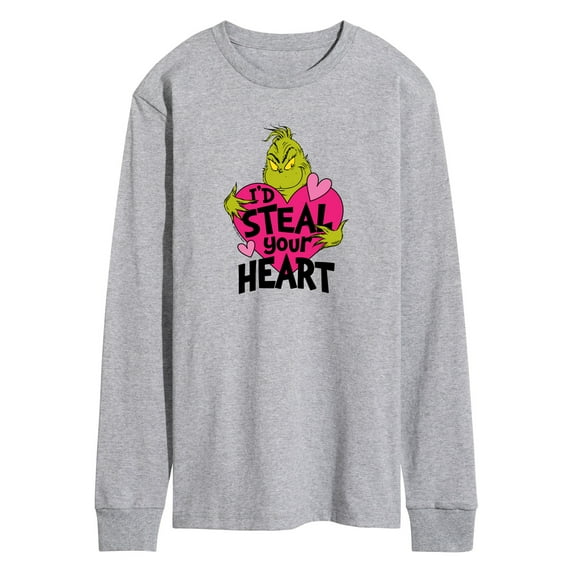 The Grinch - I'd Steal Your Heart - Men's Long Sleeve T-Shirt