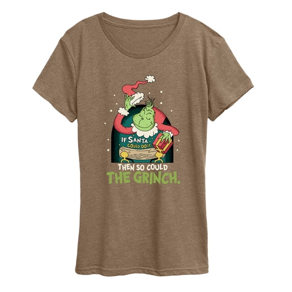 The Grinch - If Santa Could Do It Women's Short Sleeve Graphic T-Shirt