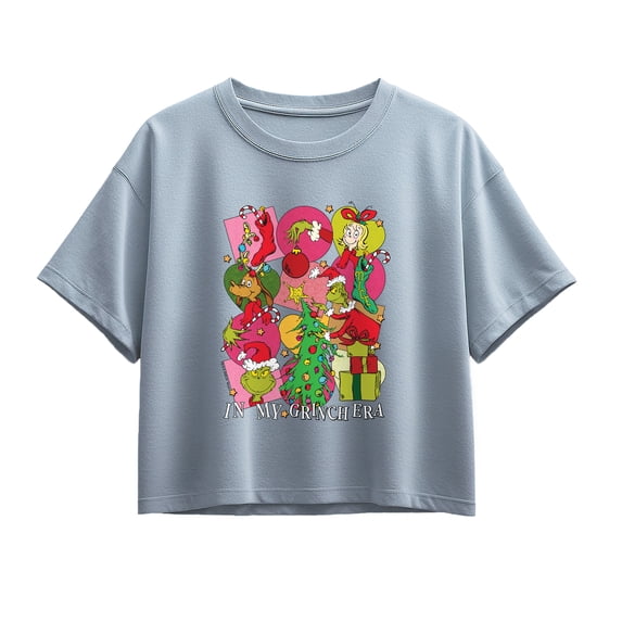 The Grinch - In My Grinchy Era - Youth Girls Boxy T-Shirt