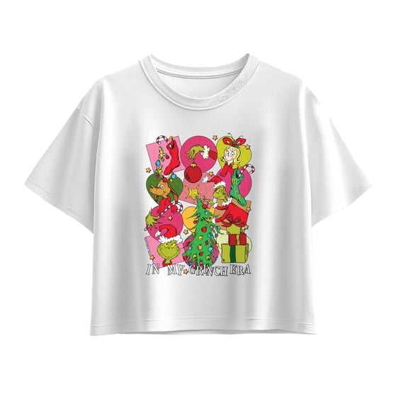 The Grinch - In My Grinchy Era - Youth Girls Boxy T-Shirt