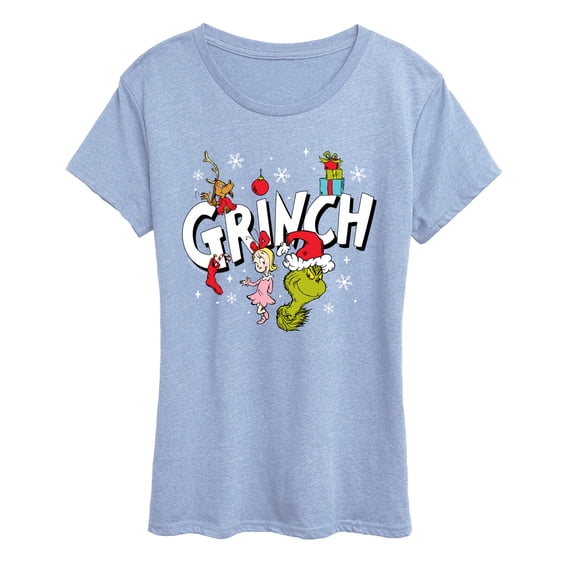 The Grinch - Logo Group - Women's Short Sleeve Graphic T-Shirt