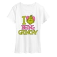 thumbnail image 1 of The Grinch - Love Being Grinchy - Women's Short Sleeve Graphic T-Shirt, 1 of 5