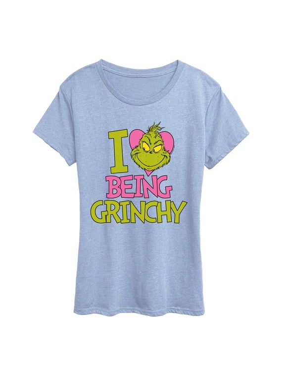 The Grinch - Love Being Grinchy Women's Short Sleeve Graphic T-Shirt