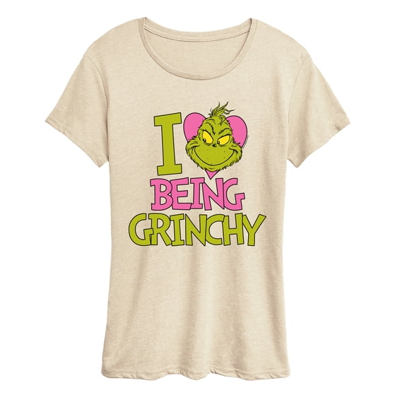 The Grinch - Love Being Grinchy - Women's Short Sleeve Graphic T-Shirt