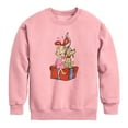 thumbnail image 1 of The Grinch - Max And Cindy Lou Present - Youth Boys Crew Fleece Sweatshirt, 1 of 3