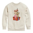 thumbnail image 1 of The Grinch - Max And Cindy Lou Present - Youth Boys Crew Fleece Sweatshirt, 1 of 4
