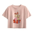 thumbnail image 1 of The Grinch - Max And Cindy Lou Present - Youth Girls Boxy T-Shirt, 1 of 4
