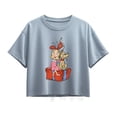 thumbnail image 1 of The Grinch - Max And Cindy Lou Present - Youth Girls Boxy T-Shirt, 1 of 4
