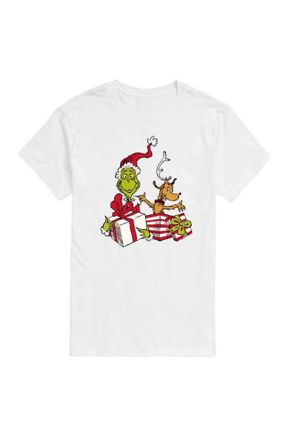 The Grinch - Max Presents - Men's Short Sleeve Graphic T-Shirt
