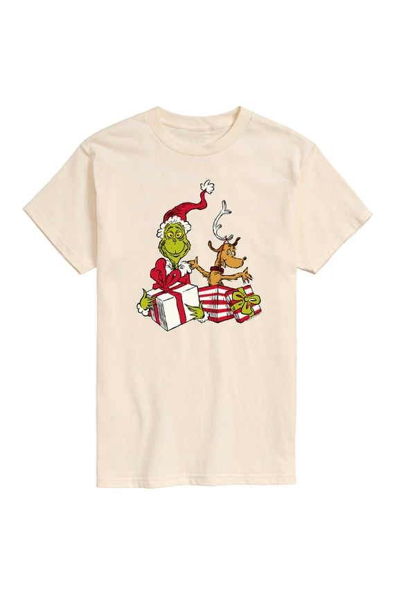 The Grinch - Max Presents - Men's Short Sleeve Graphic T-Shirt