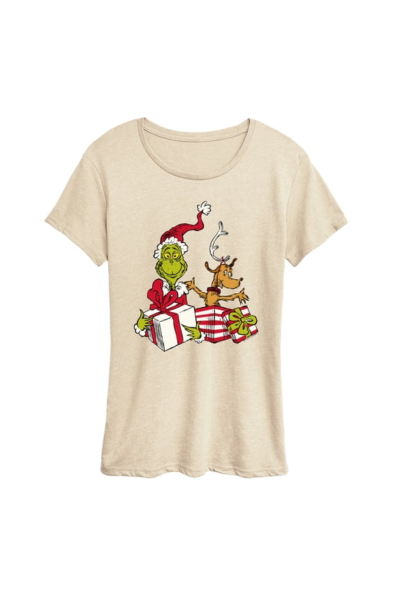 The Grinch - Max Presents - Women's Short Sleeve Graphic T-Shirt
