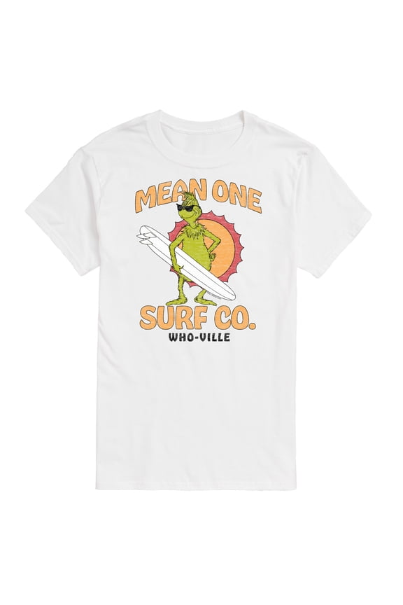 The Grinch - Mean One Surf Co - Men's Short Sleeve Graphic T-Shirt