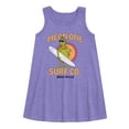 thumbnail image 1 of The Grinch - Mean One Surf Co - Toddler & Youth Girls A-line Dress, 1 of 3