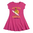 thumbnail image 1 of The Grinch - Mean One Surf Co - Toddler & Youth Girls Fit & Flare Dress, 1 of 1