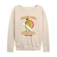 thumbnail image 1 of The Grinch - Mean One Surf Co - Women's Lightweight French Terry Long Sleeve Shirt, 1 of 4